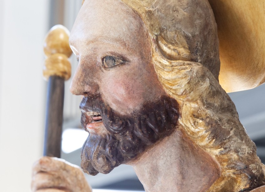 Pubblicata nella sezione Art Bonus per il Terremoto del sito dell’USS-Sisma 2016 il dettaglio dell’intervento di restauro della statua di San Rocco