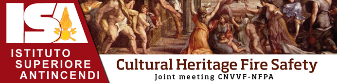 La Direzione Generale Sicurezza del Patrimonio al Workshop “Cultural Heritage Fire Safety” organizzato dall’ISA il 5 ottobre 2022
